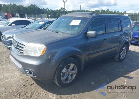 2013 Honda Pilot Ex-L из США, поврежденный, VIN 5FNYF4H57DB047011